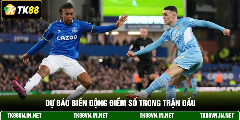 Dự báo biến động điểm số trong trận đấu